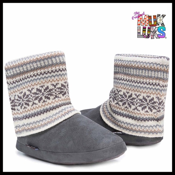Muk Luks Shoes - MUK LUKS BOOTIES Slipper Boots